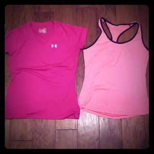 2 workout tops for 12$